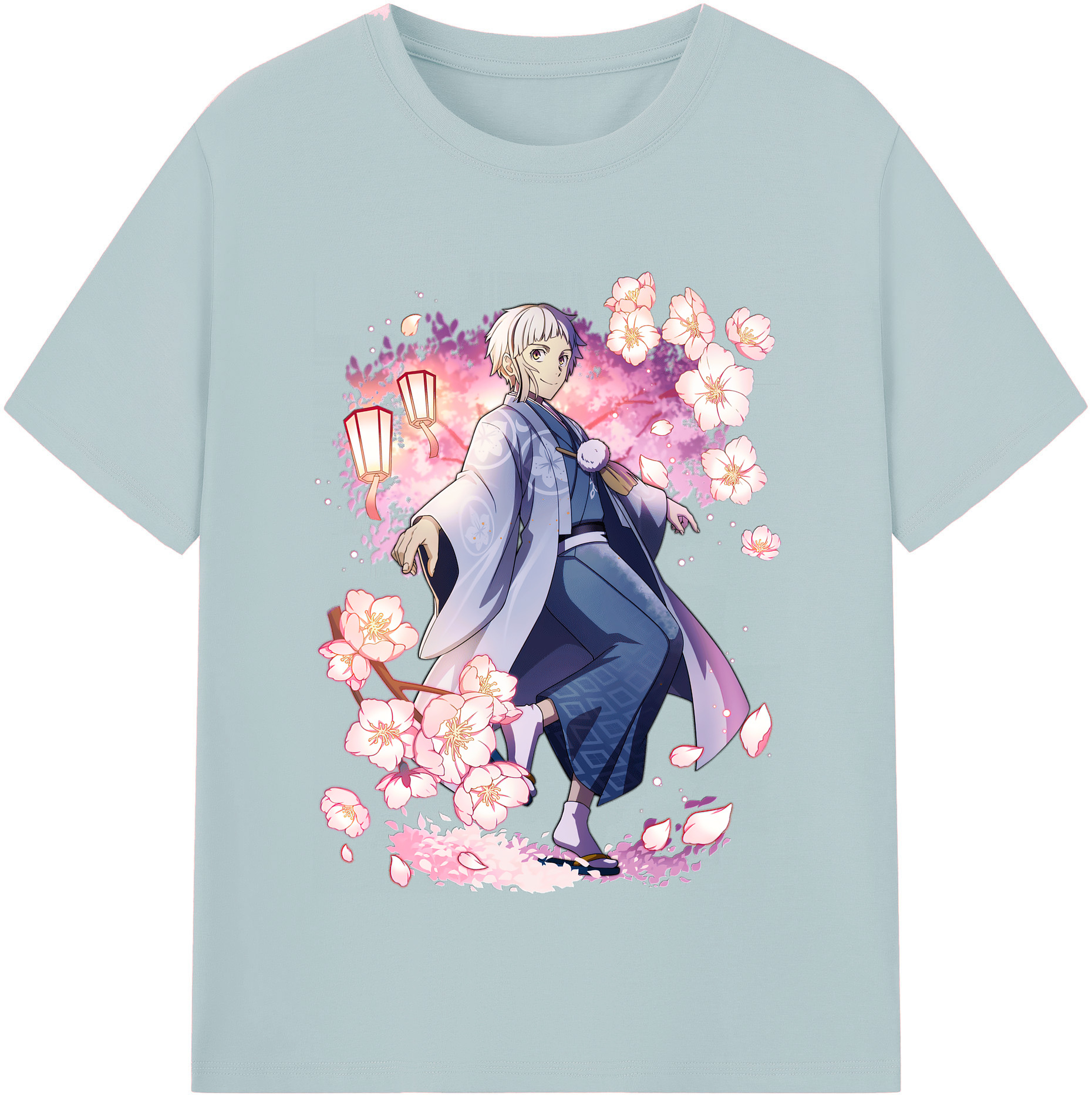 （画像用） 文豪ストレイドッグス Bungo Stray Dogs 綿100％半袖Tシャツ（フロントプリント）